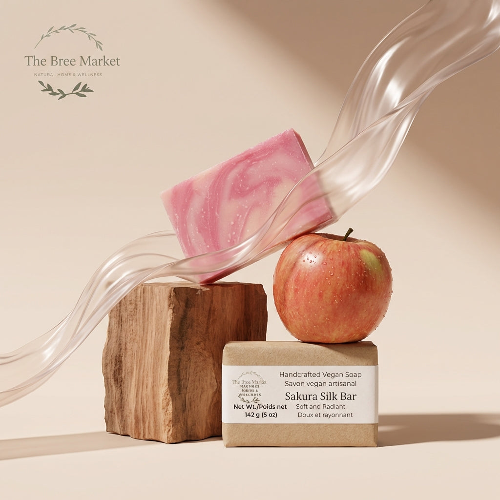 Sakura Silk Vegan Soap Bar - 5oz