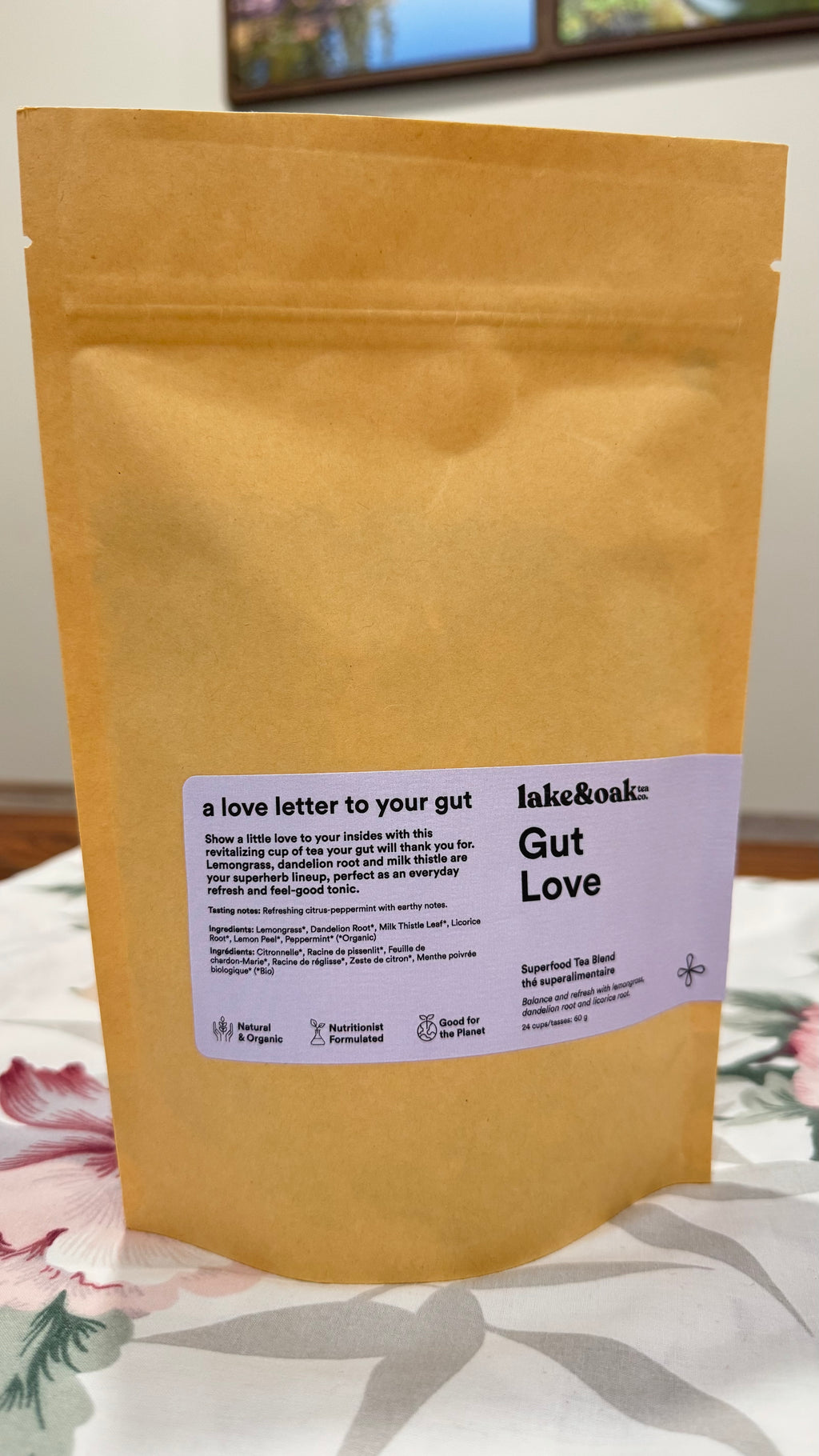 Lake & Oak Rose Hibiscus Glow - Superfood Tea Blend