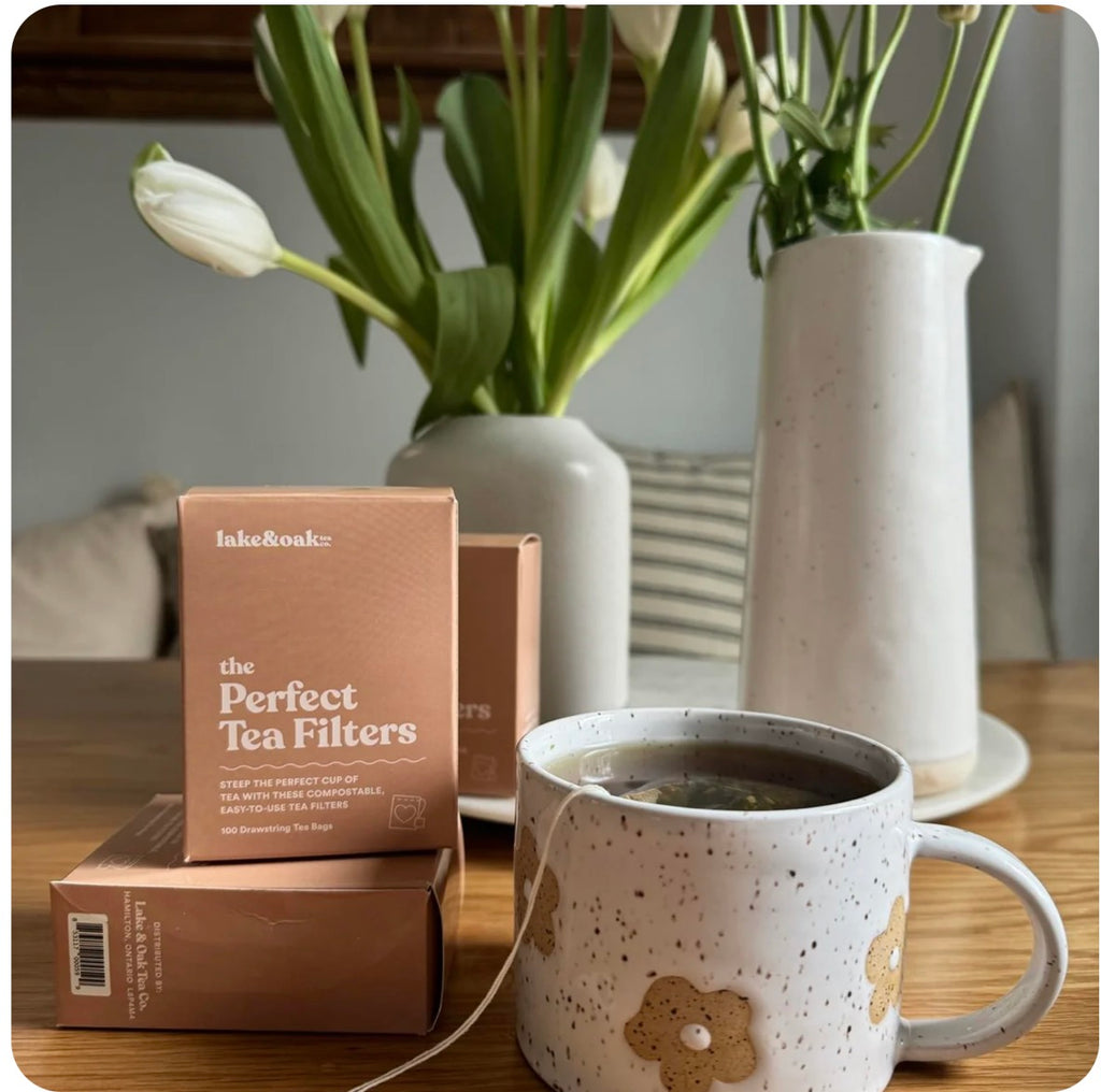 The Perfect Tea Filters - 100 Drawstring Bags