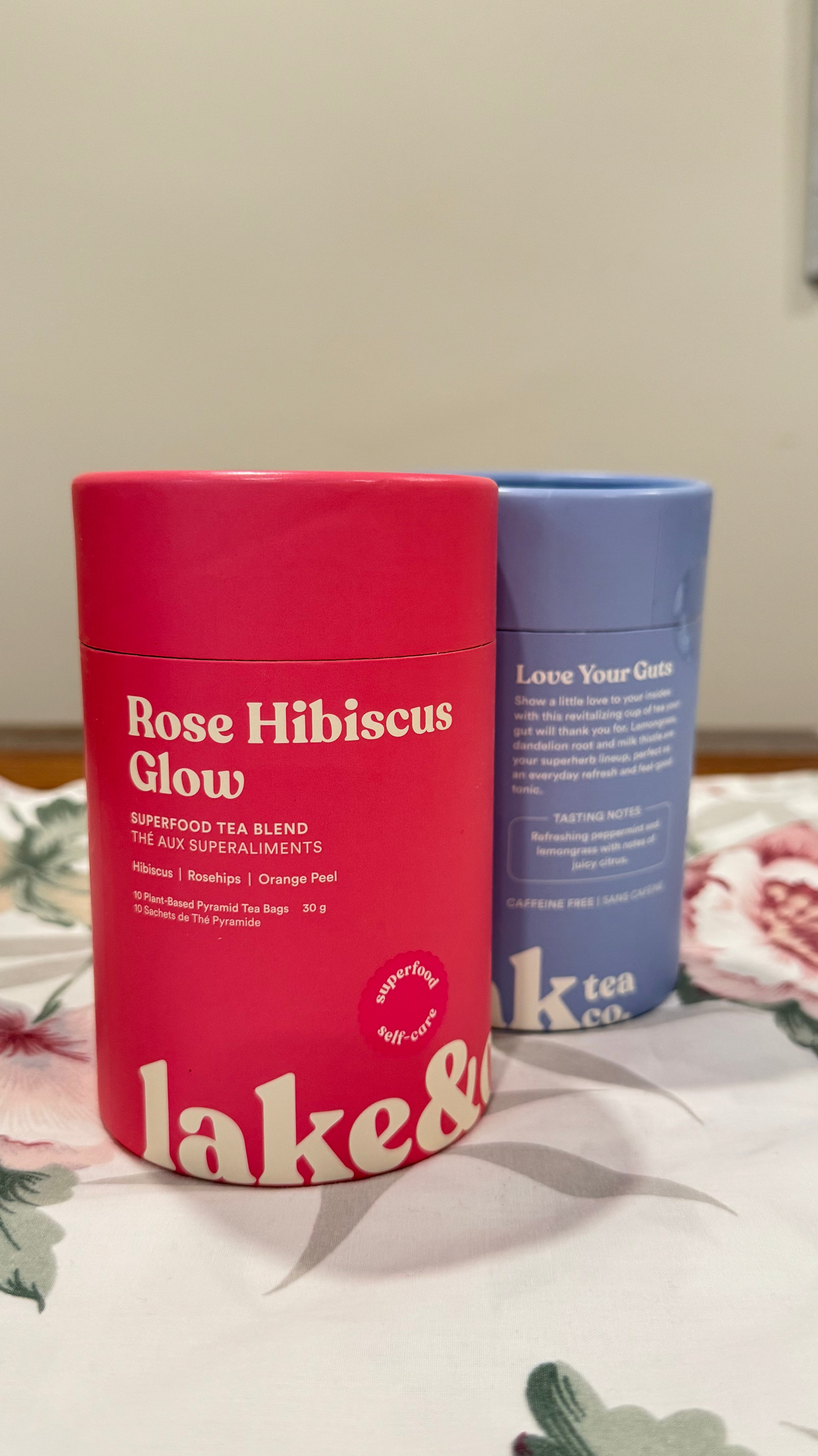 Lake & Oak Rose Hibiscus Glow - Superfood Tea Blend