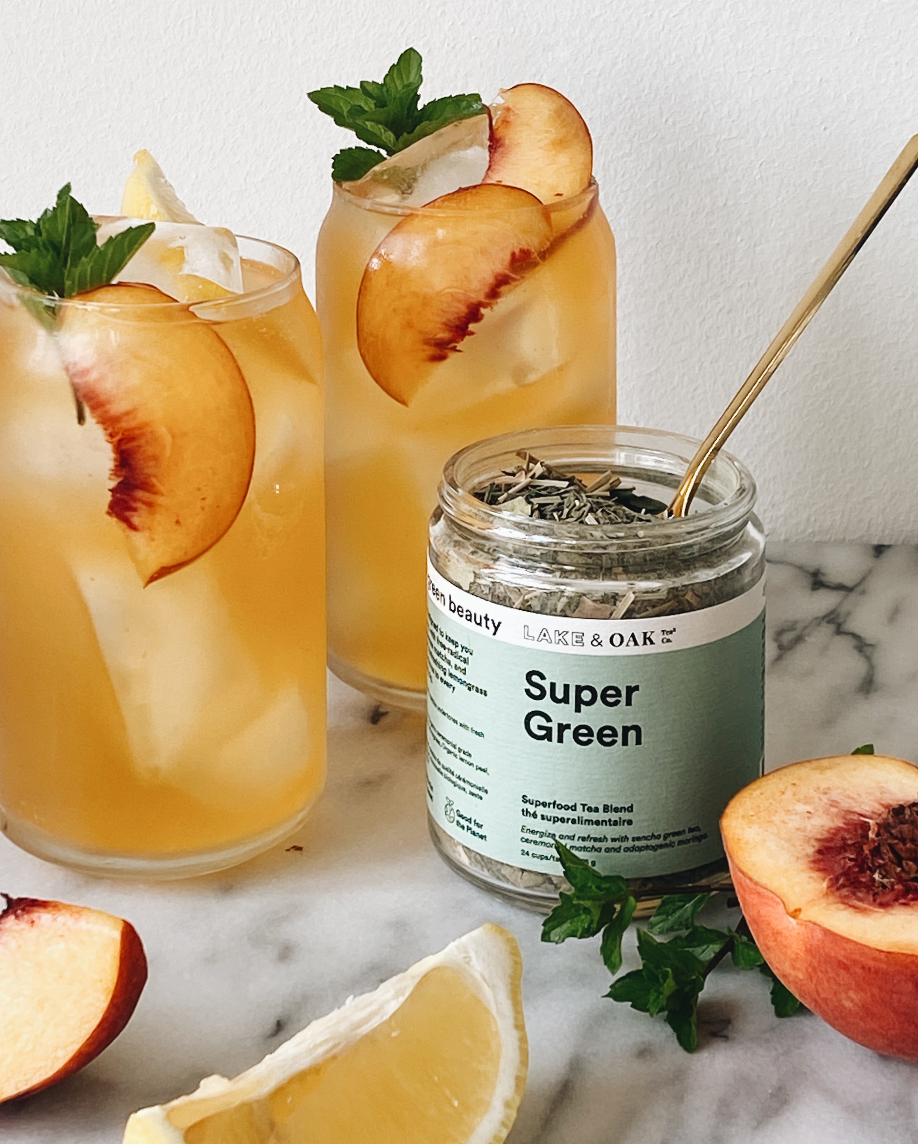 Lake & Oak Super Green - Superfood Tea Blend