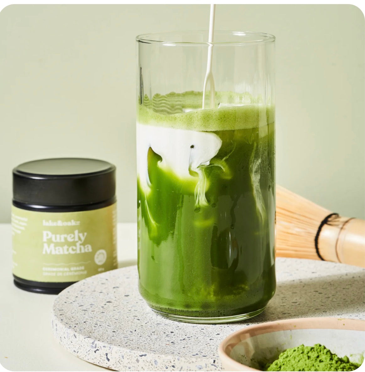 Lake & Oak Purely Matcha - Organic Ceremonial Grade