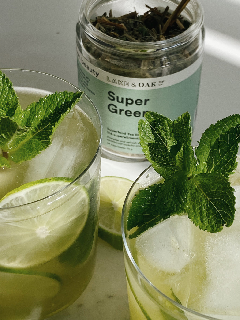 Lake & Oak Super Green - Superfood Tea Blend