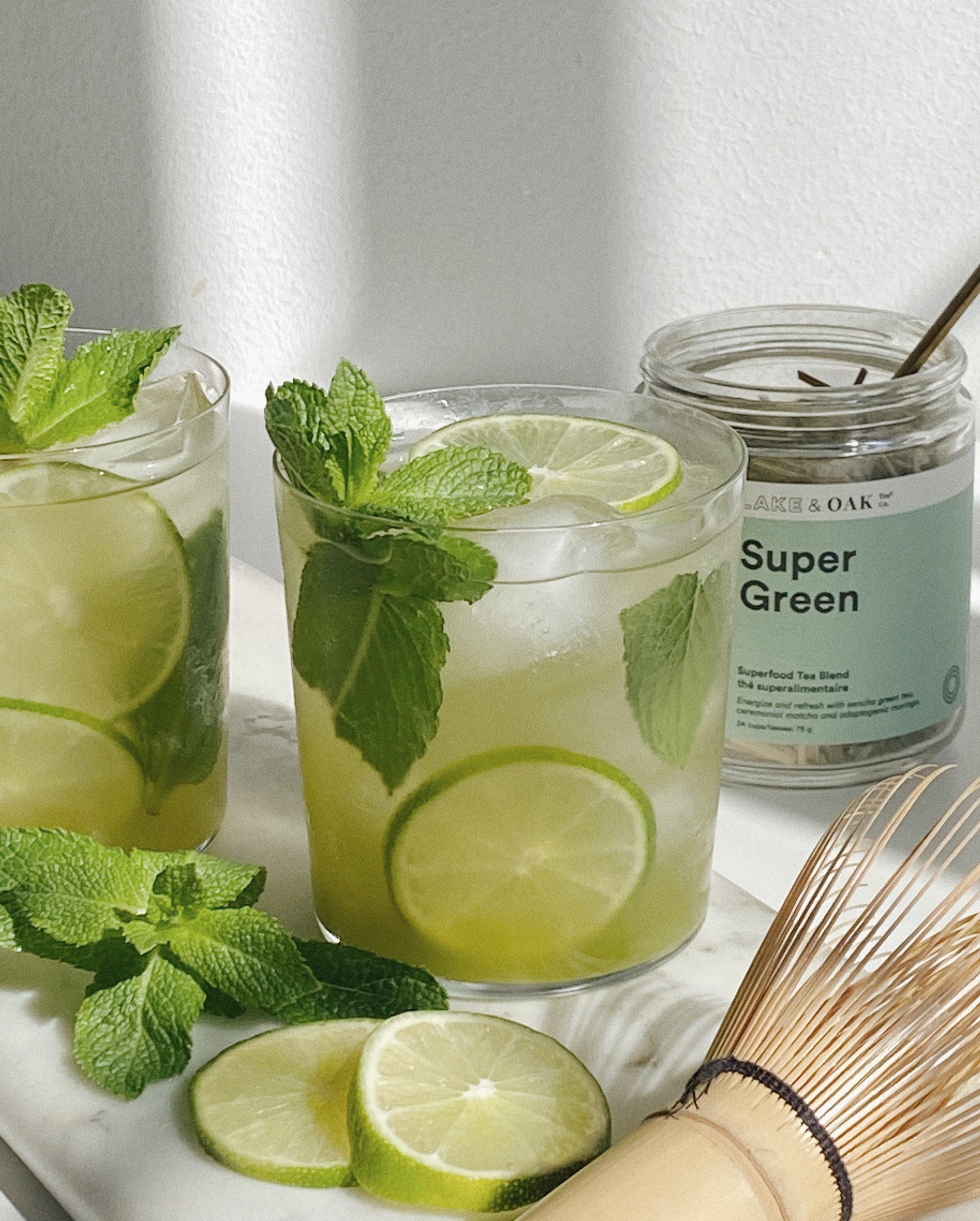 Lake & Oak Super Green - Superfood Tea Blend