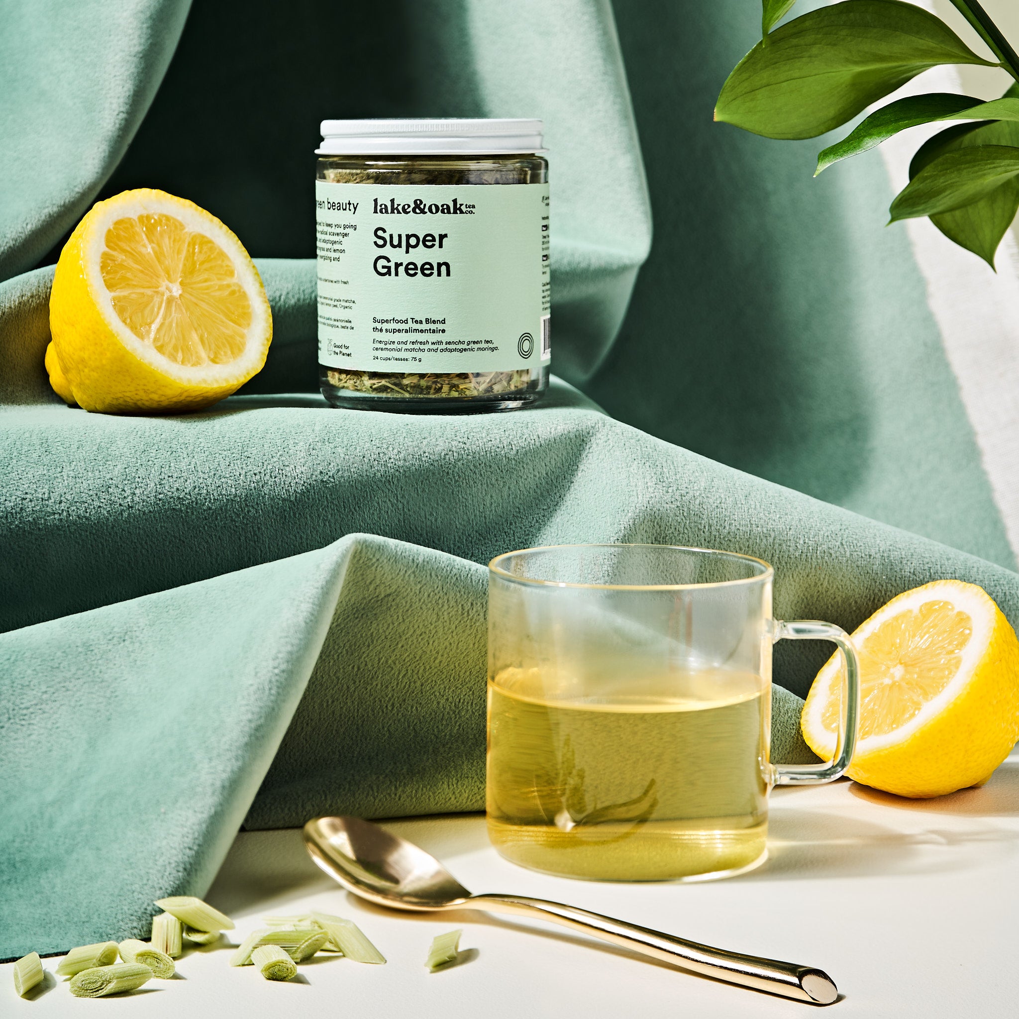 Lake & Oak Super Green - Superfood Tea Blend