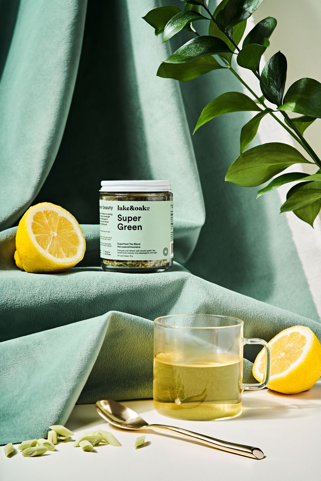 Lake & Oak Super Green - Superfood Tea Blend