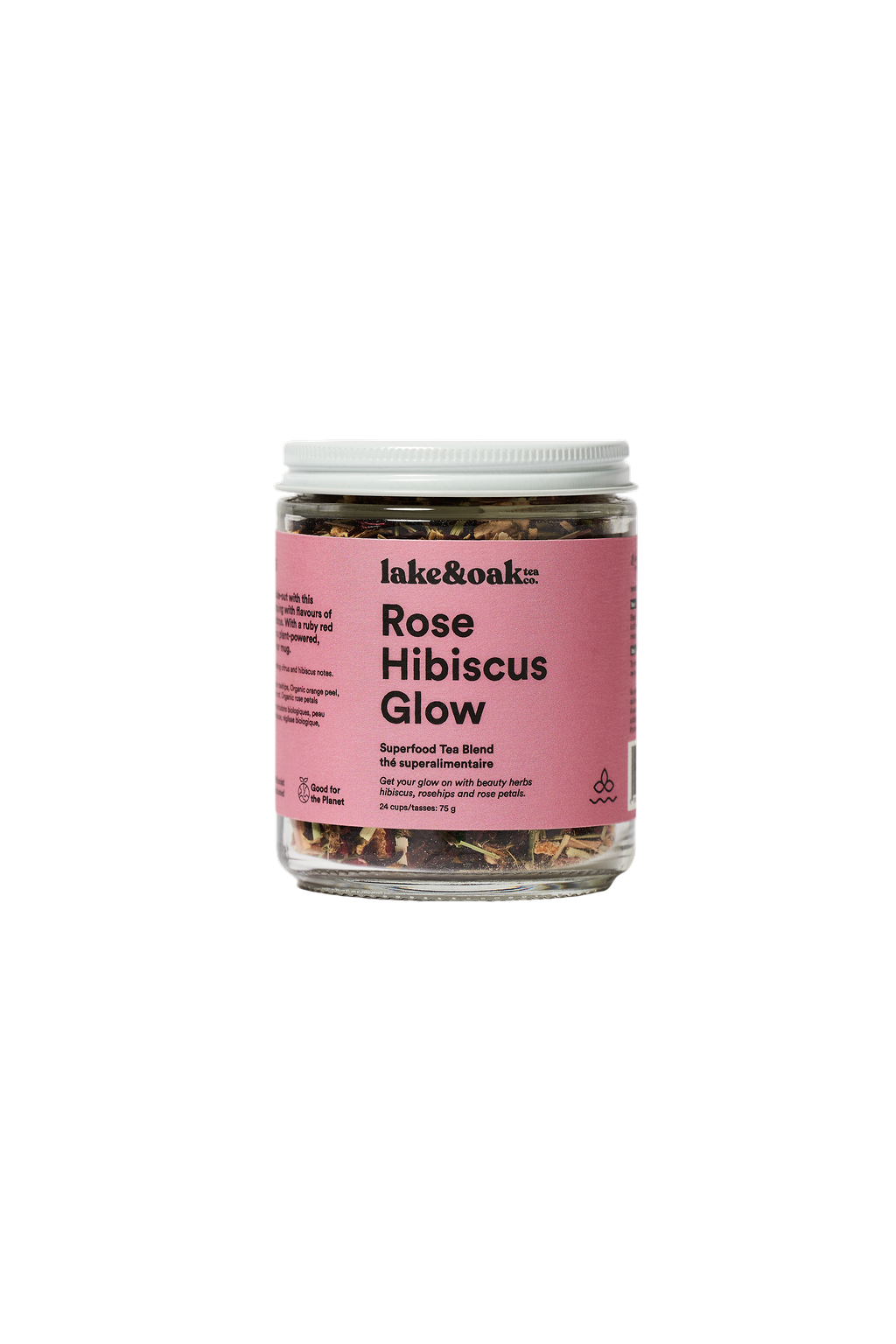 Lake & Oak Rose Hibiscus Glow - Superfood Tea Blend