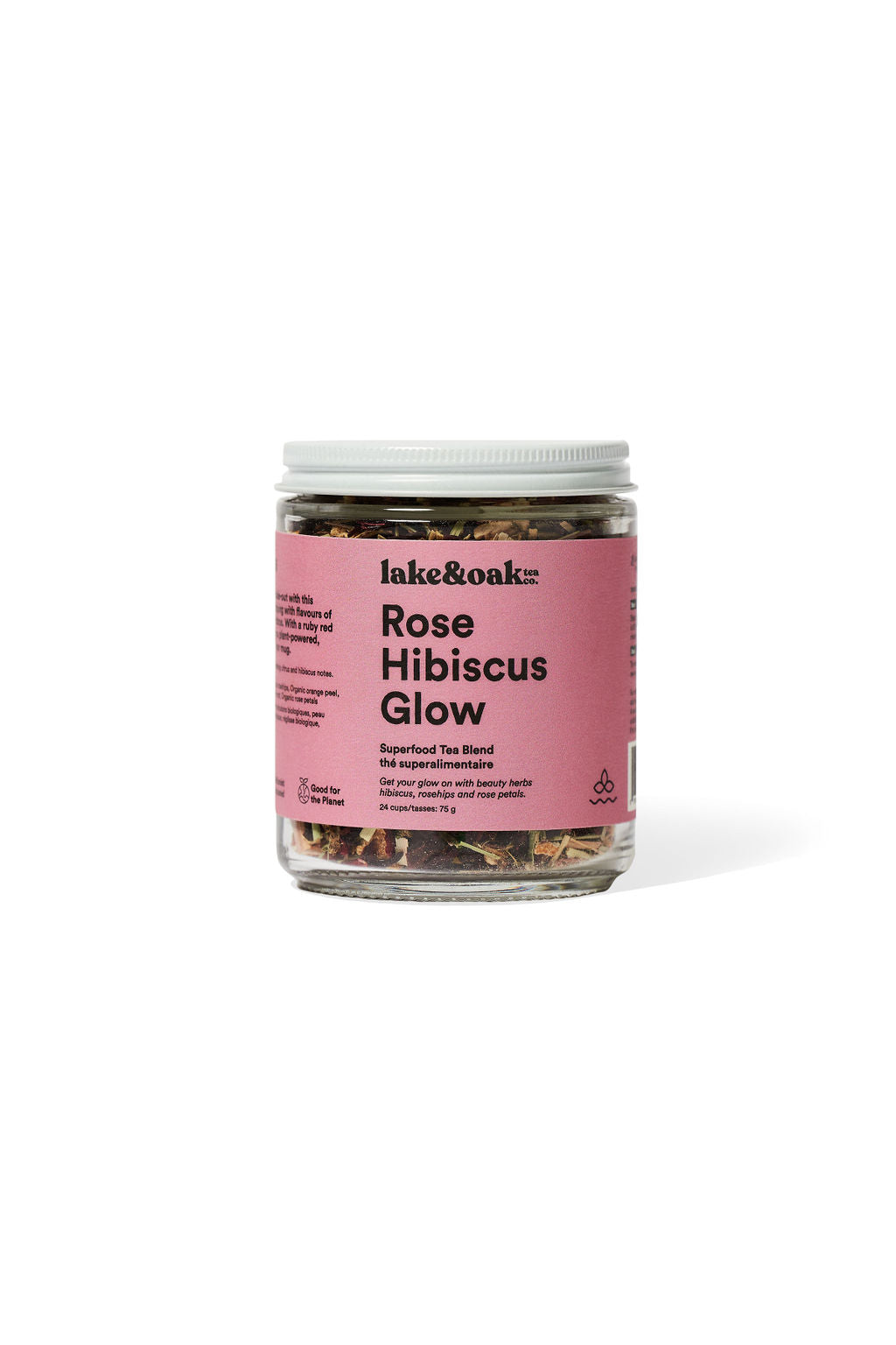Lake & Oak Rose Hibiscus Glow - Superfood Tea Blend