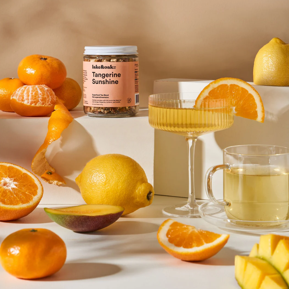 Lake & Oak Tangerine Sunshine - Superfood Tea Blend