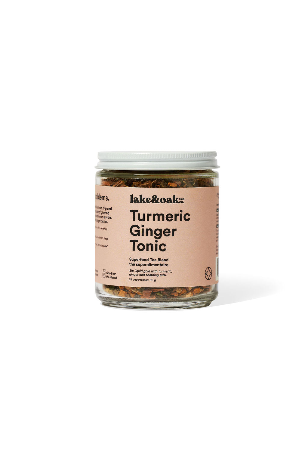 Lake & Oak Turmeric Ginger Tonic - Superfood Tea Blend