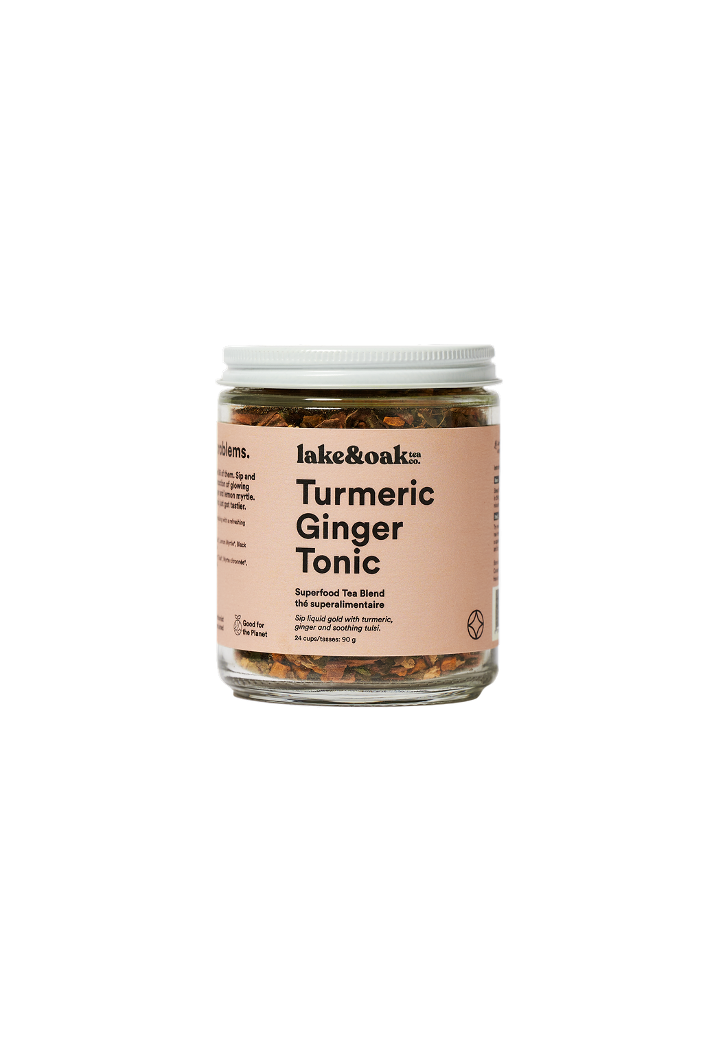 Lake & Oak Turmeric Ginger Tonic - Superfood Tea Blend