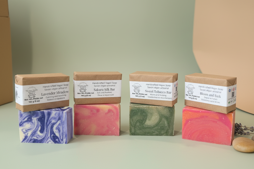 Beautiful artisan vegan soaps