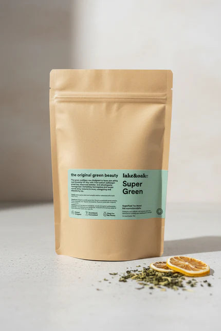 Lake & Oak Super Green - Superfood Tea Blend