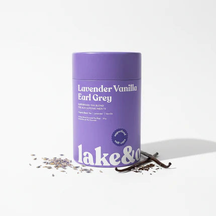Lake & Oak Lavender Vanilla Earl Grey - Superfood Tea Blend
