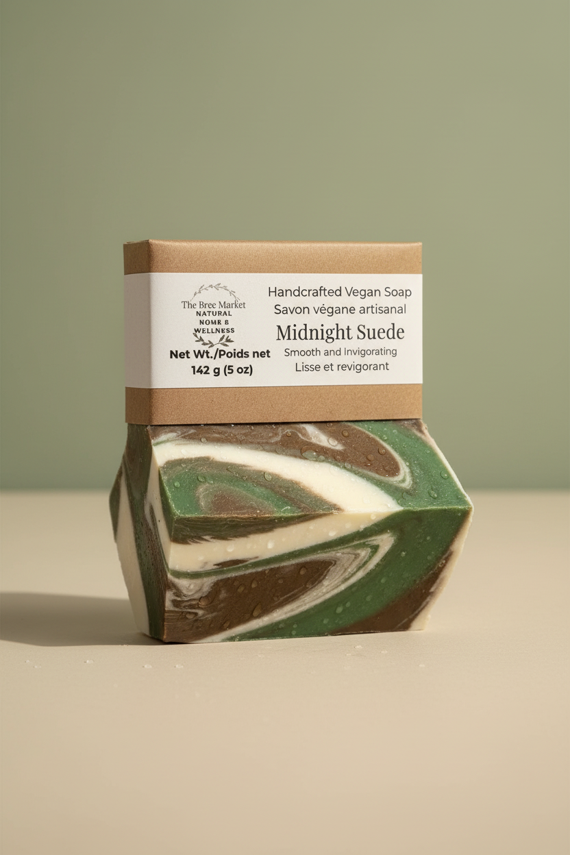 Midnight Suede Soap