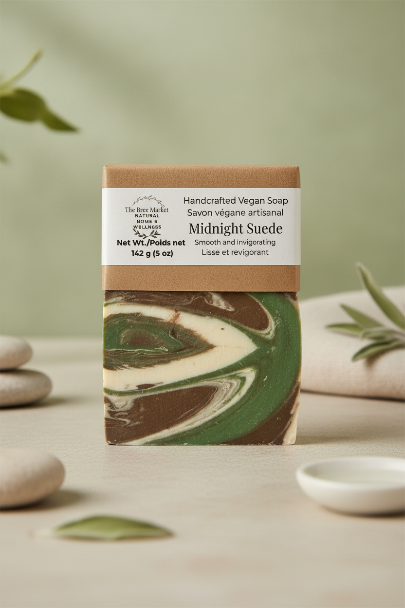 Midnight Suede Soap