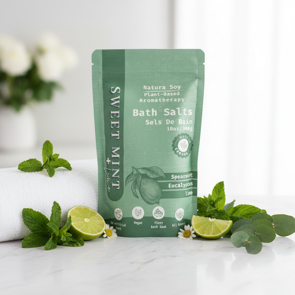 Sweet Mint + Lime Bath Soak