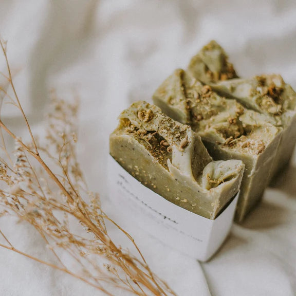 Wild Flowers Natural Exfoliating Body Soap
