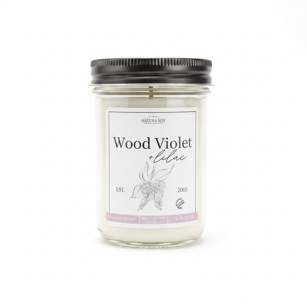 Wood Violet + Lilac – White Background